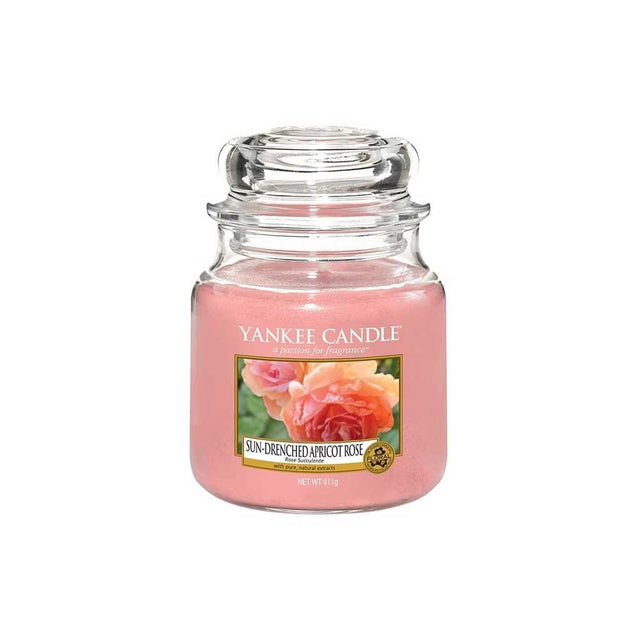YANKEE CANDLE GIARA MEDIA SUN DRENCHED APRICOT ROSE