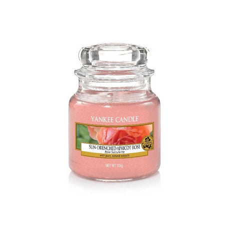YANKEE CANDLE GIARA PICCOLA SUN DRENCHED APRICOT ROSE Fragranze Fruit Yankee Candle