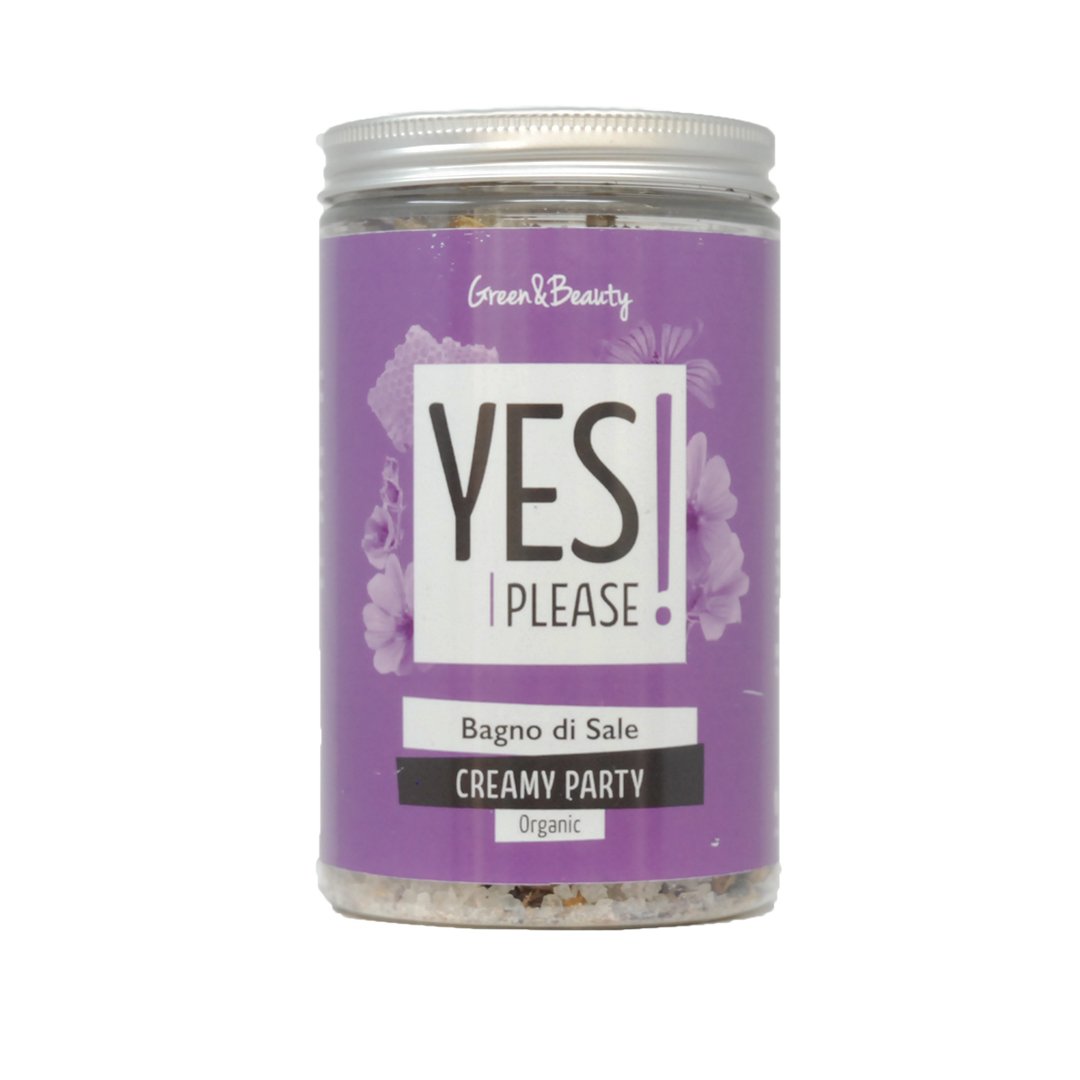 YES PLEASE Bagno di Sale Creamy Party Scrub Corpo GREEN PROJECT