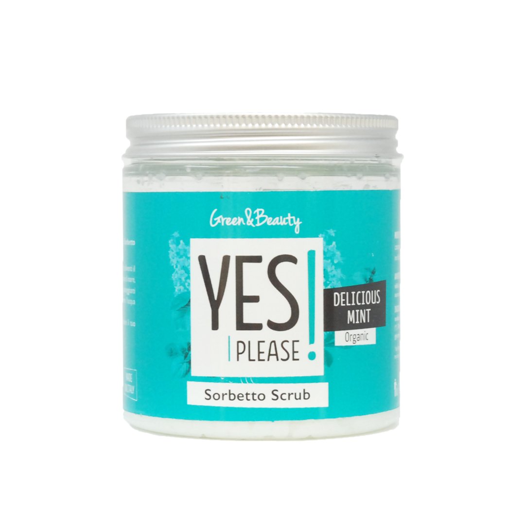 YES PLEASE Scrub Corpo Delicious Mint Scrub Corpo GREEN PROJECT