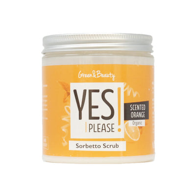 YES PLEASE Scrub Corpo Energizzante Scented Orange Scrub Corpo GREEN PROJECT