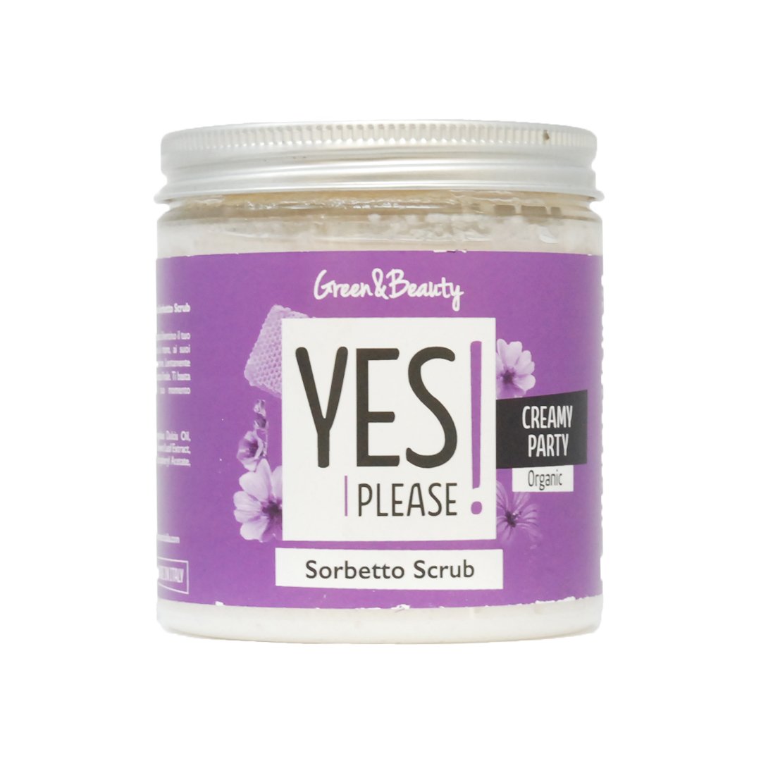 YES PLEASE Scrub Corpo Idratante Creamy Party Scrub Corpo GREEN PROJECT