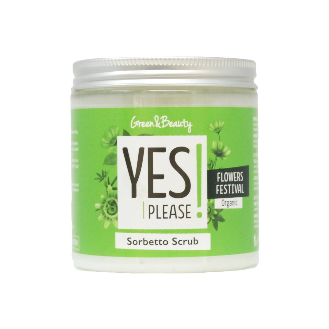 YES PLEASE Scrub Corpo Lenitivo Flowers Festival Scrub Corpo GREEN PROJECT